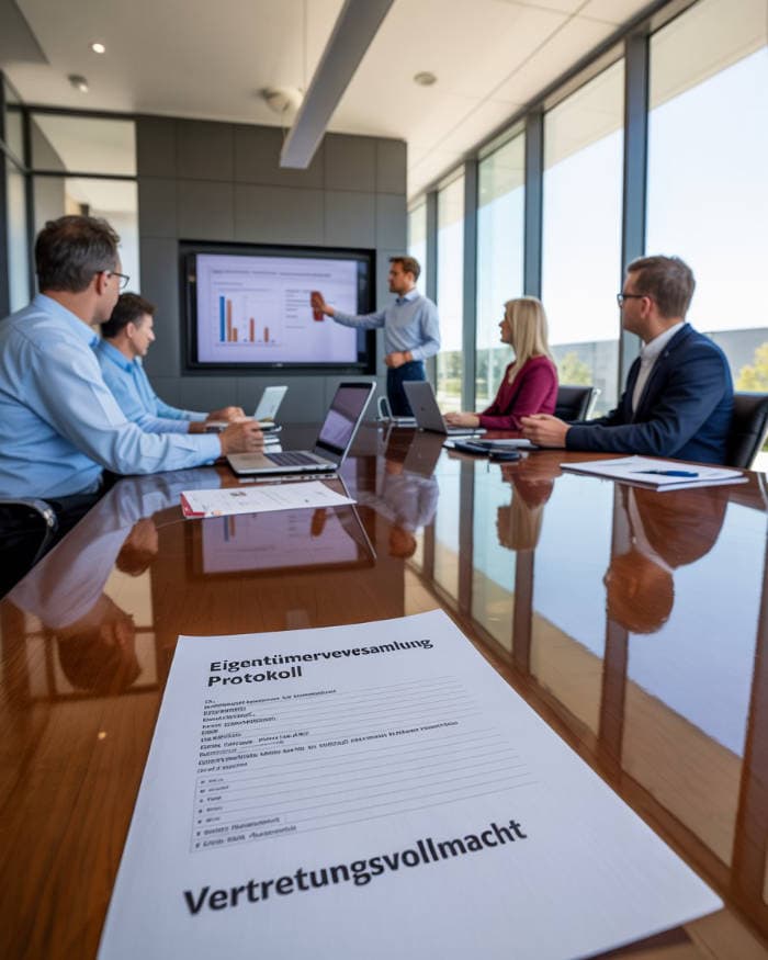 Verwaltung Eigentumswohnung Versammlung